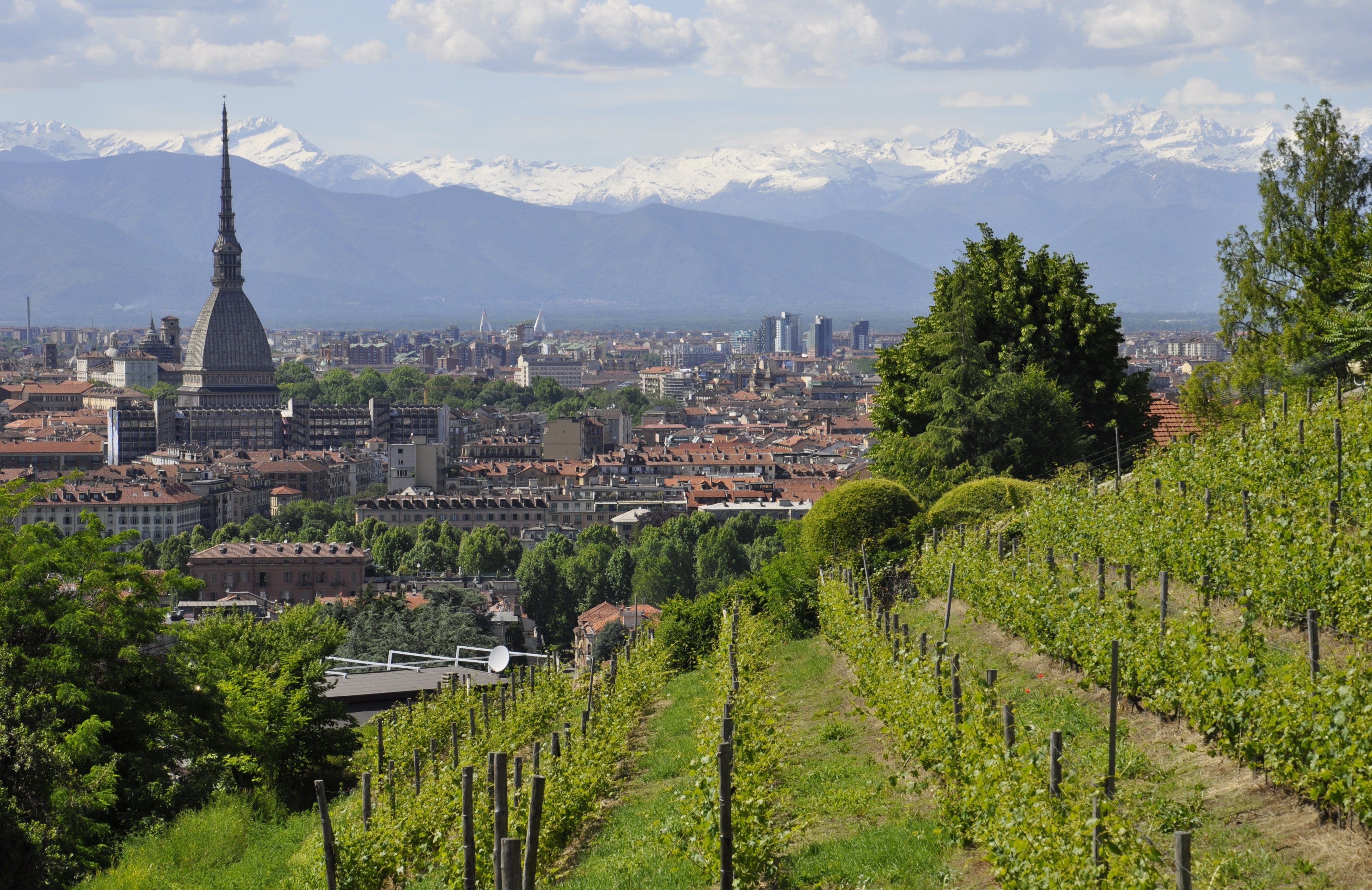 Vista de Turim, Piemonte
